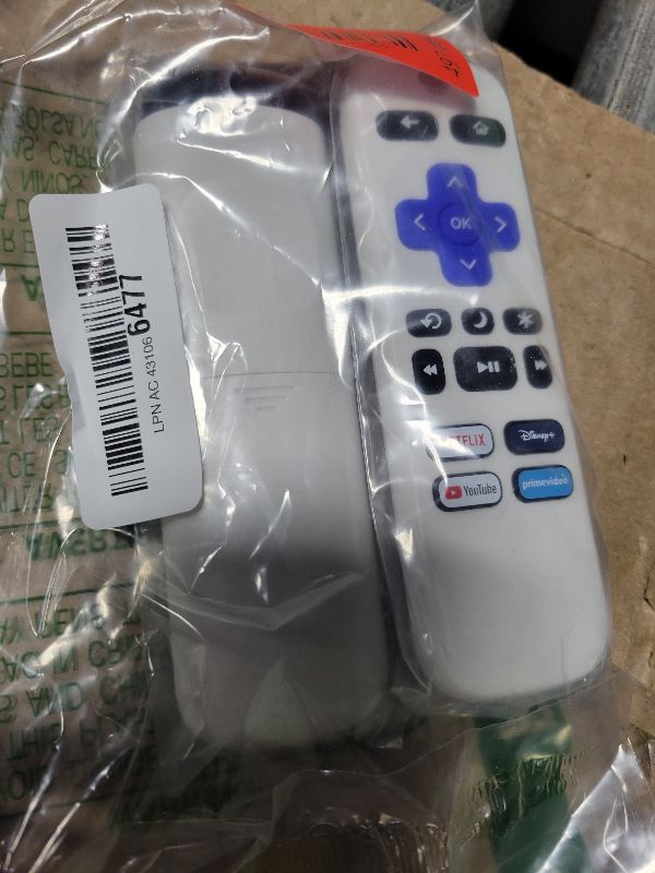 Photo 1 of (Pack of 2) Remote Control Only for TCL Onn Hisense Sharp Philips Westinghouse Insignia Element TLC Roku Smart TV Ruko Ruku Roko Remotes Replacement-1 Year Warranty