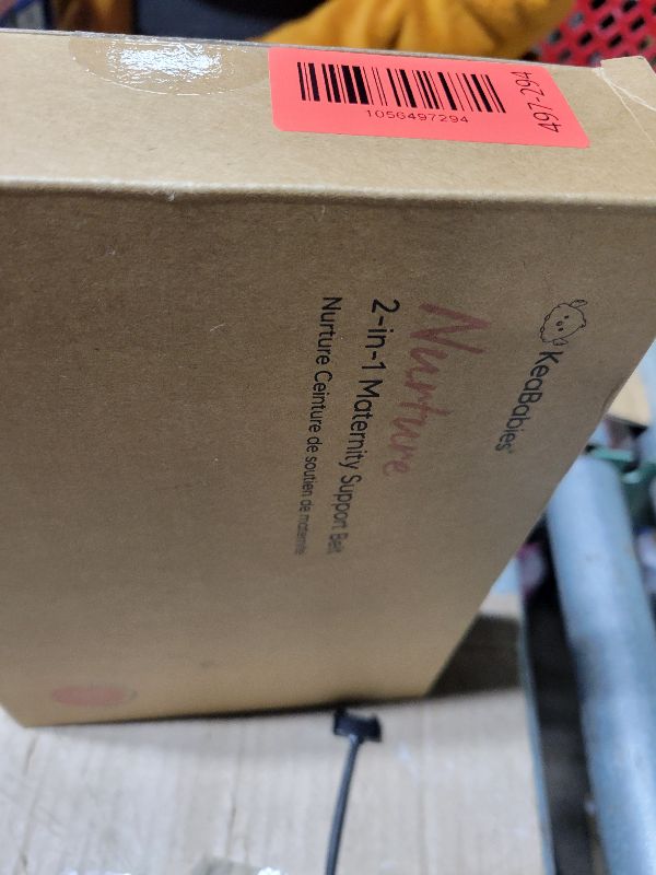 Photo 1 of 2-in-1 Maternity Belly Bands for Pregnant Women - Easy to Use Pregnancy Belly Support Band for Back, Pelvic, Hip, Adjustable Maternity Belt Support, Comfortable & Soft (Classic Ivory, One Size)