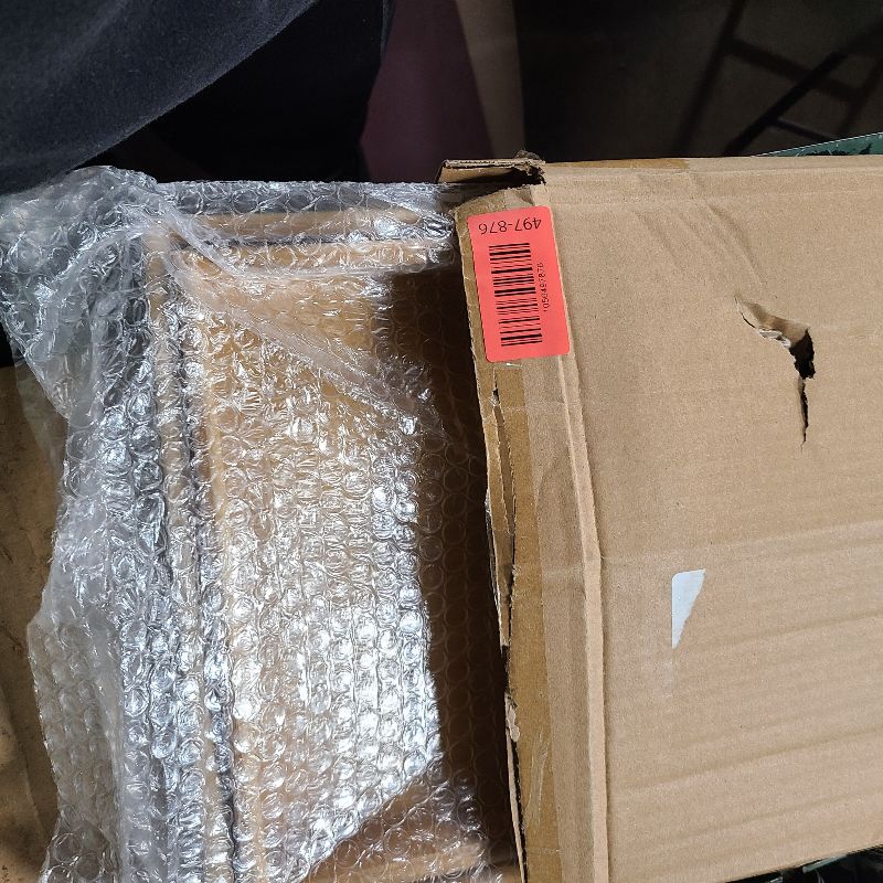 Photo 1 of 2 Pack Bamboo Serving Tray with Handles, Portable Bed Tray for Breakfast Dinner, Eating Trays for Living Room,Restaurants