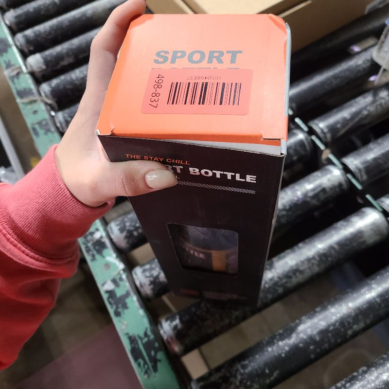 Photo 1 of 1100ml/37OZ Bottle and Vacuum Insulated Stainless Steel Metal Water Bottle with Chug Cap,Reusable Leak Proof BPA-Free Flask for Sports