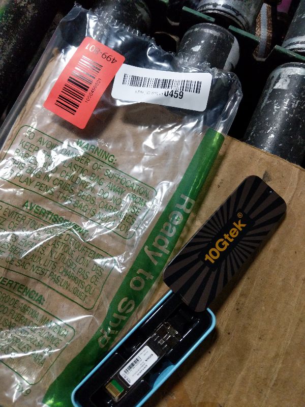 Photo 1 of 10GTEK 25G SFP28 SFP+ Transceiver, 25GBase-LR Duplex LC SMF Optical Module for Cisco SFP-25G-LR-S, 1310nm, DDM, up to 10km