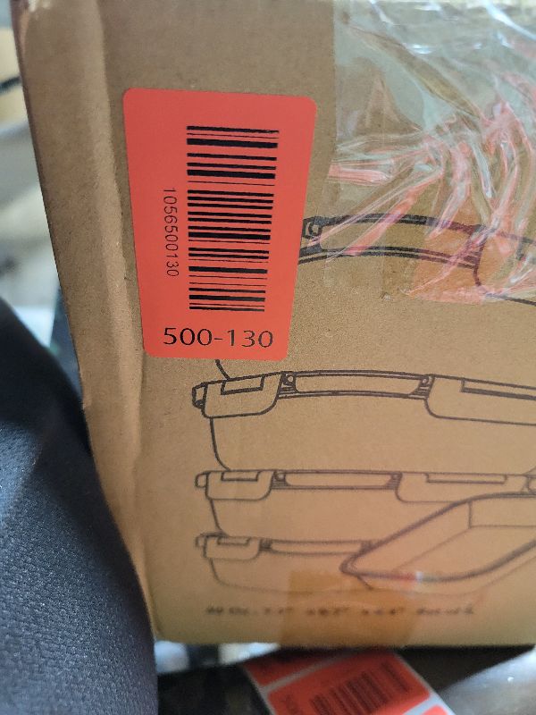 Photo 1 of [5-Packs, 30 Oz] Glass Meal Prep Containers with Snap Locking Lids Glass Food Containers,Airtight Lunch Container,Microwave, Oven, Freezer and Dishwasher