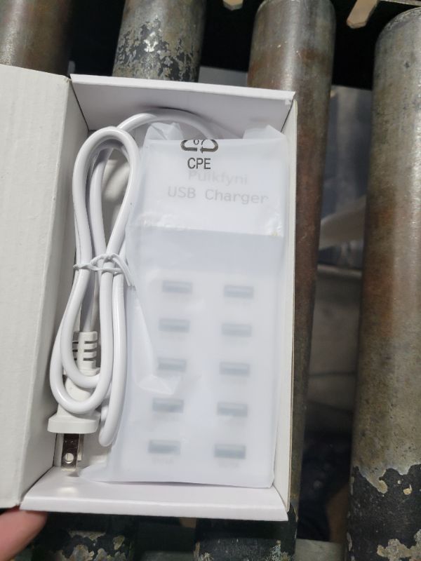 Photo 1 of 2 Pack 10-Ports USB Charger Station, Power Strips with Surge Protection?Smart USB Charger for Multiple Devices,Smart Watches ?Smart Phones? Tablets for Home,Office,Travel(USB-A Port)