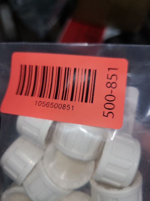 Photo 1 of 12PCS 1/2" PVC Sprinkler Cap, End Female Thread Pipe Plug Adapter for Irrigation, DIY Projects,Sprinkler Head Cap, Water Line, Plumbing Repair, Compatible with Rainbird Systems