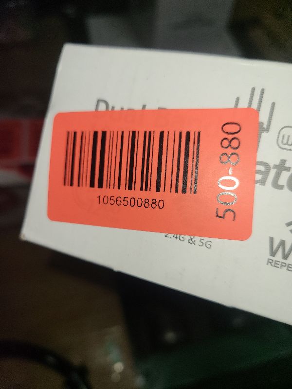 Photo 1 of 12880 Sq.Ft Range WiFi Extender Signal Booster Dual Band 5GHz/2.4GHz, 105-Device Compatibility, Simple Installation, WiFi Extender