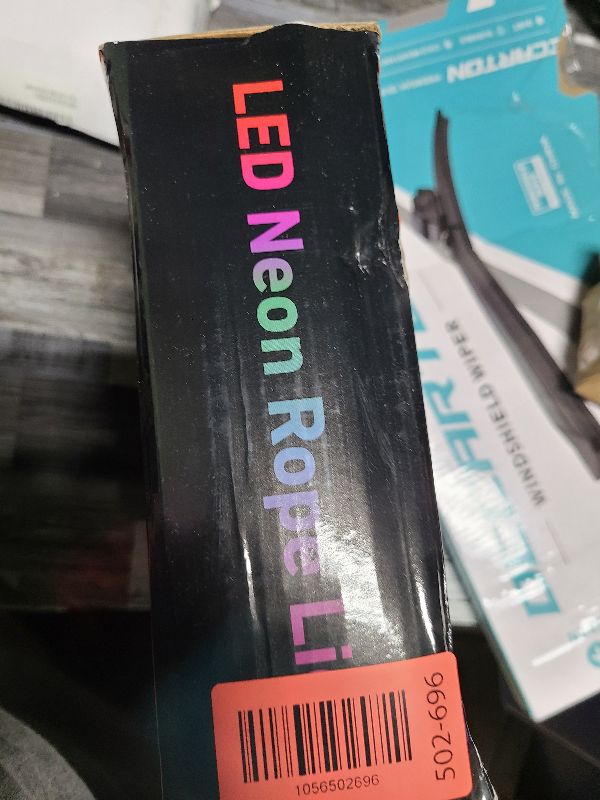 Photo 1 of 16.4ft Neon LED Rope Lights, 360 Led Light Strip Waterproof Strip with Music Sync,Remote & APP Control,USB-Powered Flexible Lighting for Indoor/Outdoor Gaming Room,Bedroom, and Wall Decor