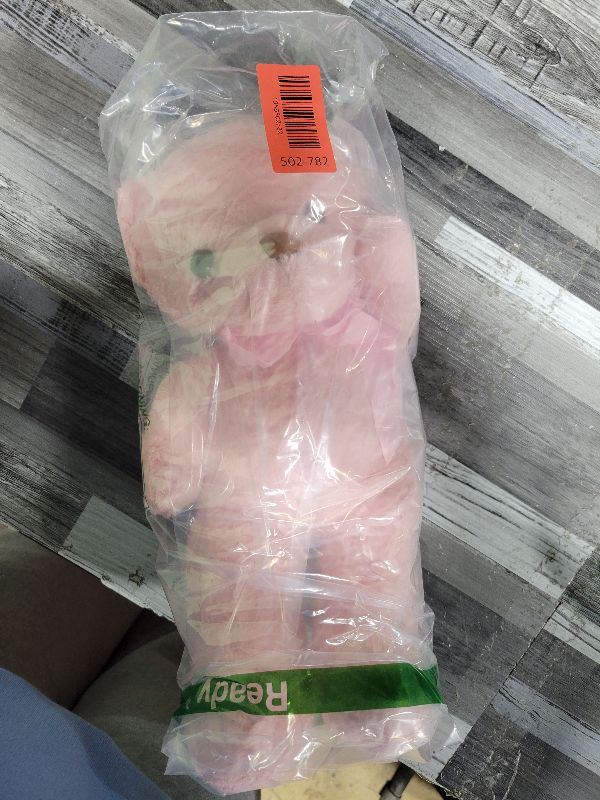 Photo 1 of 13.5" Pink Teddy Bear Stuffed Animals Soft Small Teddy Bear Cute Cuddly Stuffed Bear Plush Toys for Kids Girls Birthday Christmas Valentine’s Day Wedding Graduation Party