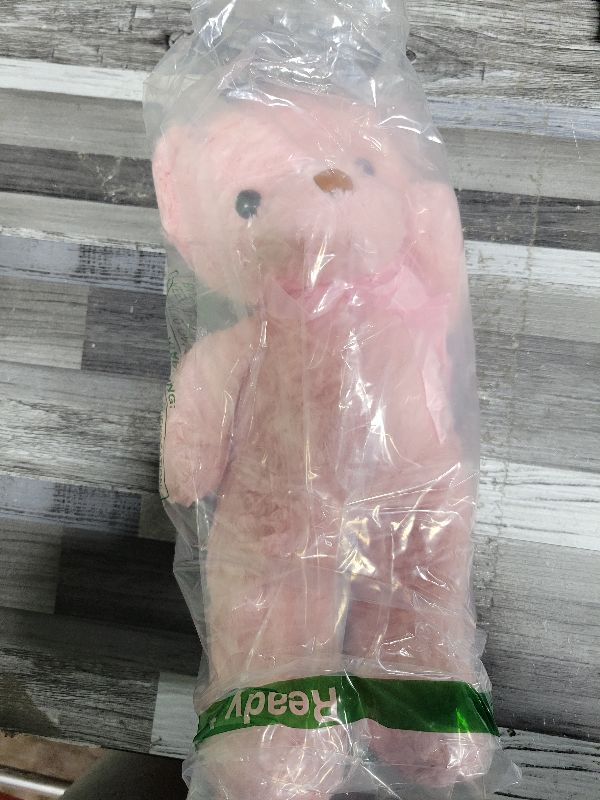Photo 1 of 13.5" Pink Teddy Bear Stuffed Animals Soft Small Teddy Bear Cute Cuddly Stuffed Bear Plush Toys for Kids Girls Birthday Christmas Valentine’s Day Wedding Graduation Party