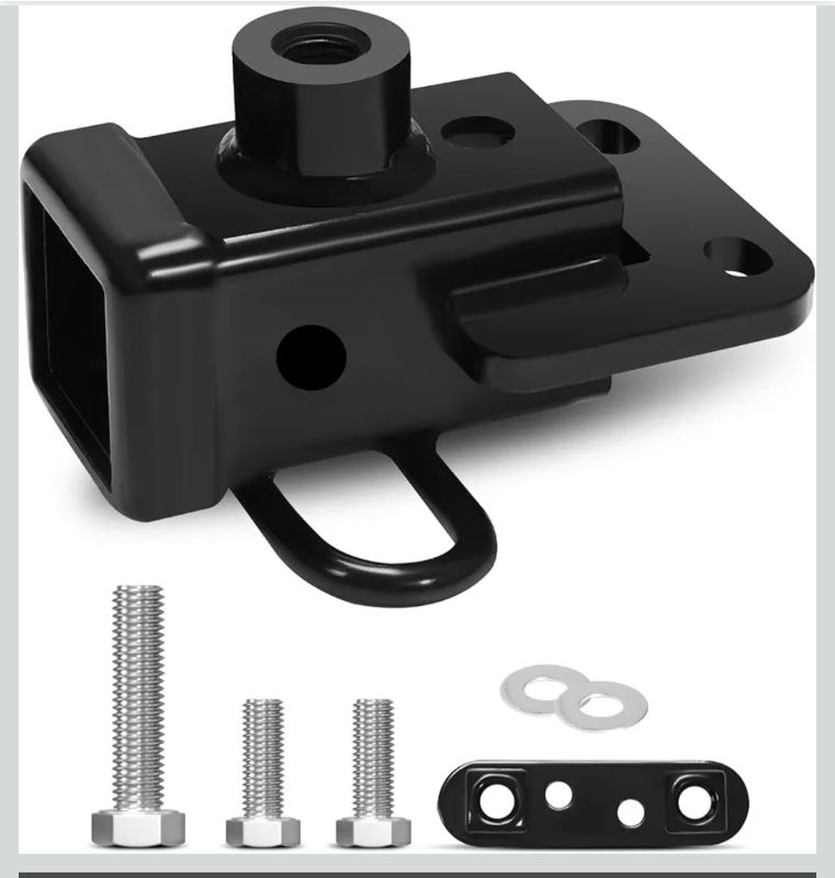 Photo 1 of 13419 Class 3 Trailer Hitch Receiver Fit for Dodge Ram 1500(2019-2024), 2 in Tow Hitch Receiver Compatible with Ball Racks, Cargo Racks, Bike Racks, Tow Hooks