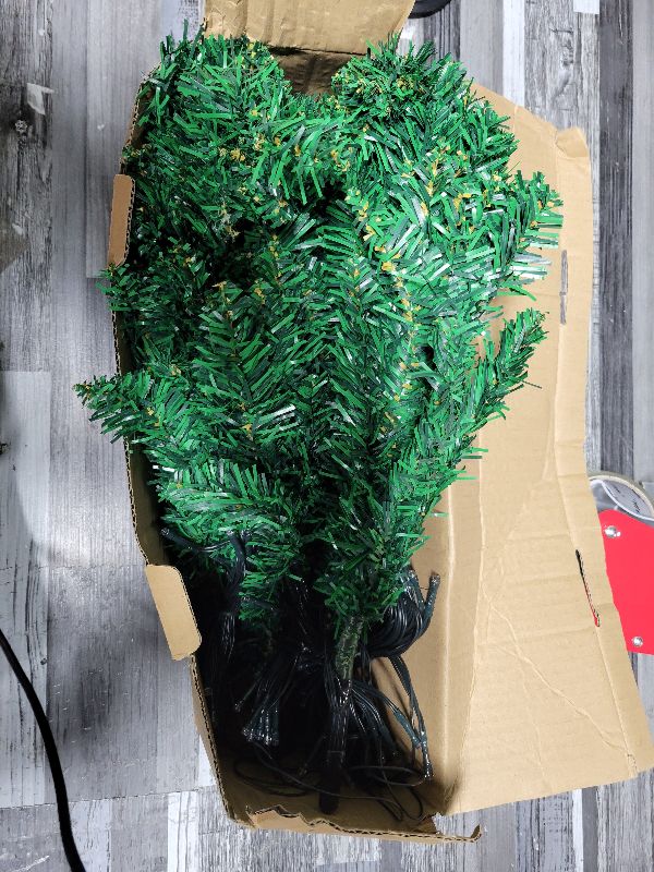 Photo 1 of 1pc Creative Tree Shaped Pendant Christmas Hanging Decor for Indoor Use for Party Adornments and Photography Props