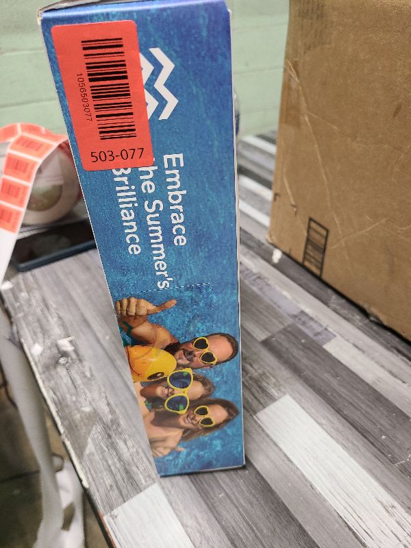 Photo 1 of [Patent Pending] 2025 Upgrade Pool Fountain - Dual Spray Water Fountains for Above Ground/Inground Pools, 2-in-1 Adjustable Waterfall Pool Sprinkler Fountain