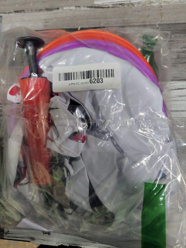 Photo 1 of 2 Pack Skeleton Halloween Inflatables Ring Toss Games Set - Outdoor Carnival Party Games with Rings, Halloween Games, Activities, Toys & Gifts for Adults, Party Supplies