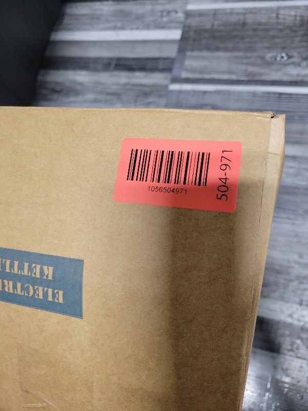 Photo 1 of 1500W Electric Kettle with Temperature Control - 6-Temp Presets for Tea/Coffee, Double Wall Cool-Touch, 4H Keep Warm, 1.7L Borosilicate Glass & BPA-Free, Fast Boil for Home/Office