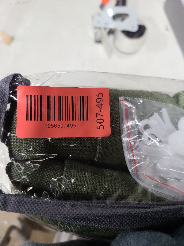 Photo 1 of 108 Inch Linen Pleated Curtains 2 Panels Set for Living Room Bedroom Farmhouse Cotton Rustic Farmhouse Back Tab Memory Trained Pinch Pleat Window Curtain Olive Green 108 Inch Length for Office 9FT