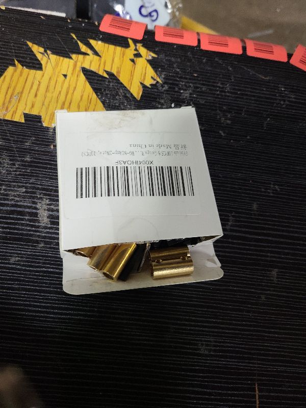 View 2 of 10PCS 6-10AWG 6 8 10 Gauge Wire Connector Nut Kit, 80Amp Screw Quick Wiring Connection Terminal, Splicing Quick Wire Connectors, Circuit Wire Butt Bras Connector with Heat Shrink Tube Wrench