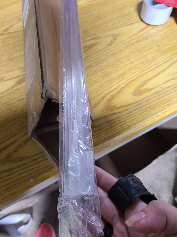 Photo 1 of 2-Pack Butecare Frameless Shower Door Bottom Seal for Glass Doors – Stop Shower Leaks and Create a Water Barrier (1/4” x 39”)