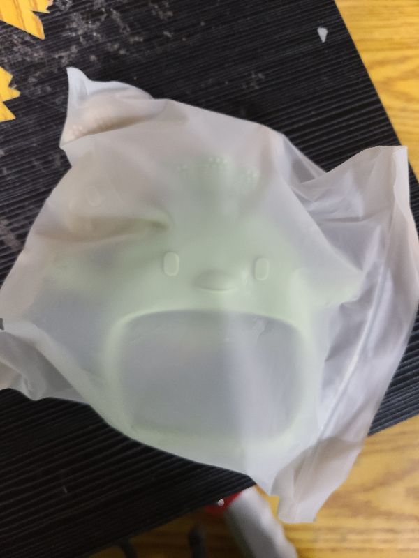 Photo 1 of 2 Packs Baby Teething Toy for 0-6 6-12 Months, Food Grade Silicone Teething Mitten, Anti Dropping Wrist Hand Teethers Baby Chew Toys for Sucking Needs, BPA Free (Green & Caramel)