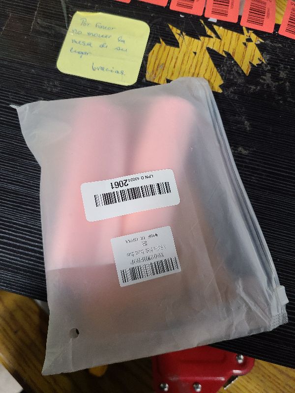 Photo 1 of 2 Rolls Small Trash Bags - 100 Counts Durable 4 Gallon Small Garbage Bags for home office kitchen Bathroom Bedroom Trash Can liners?Pink?