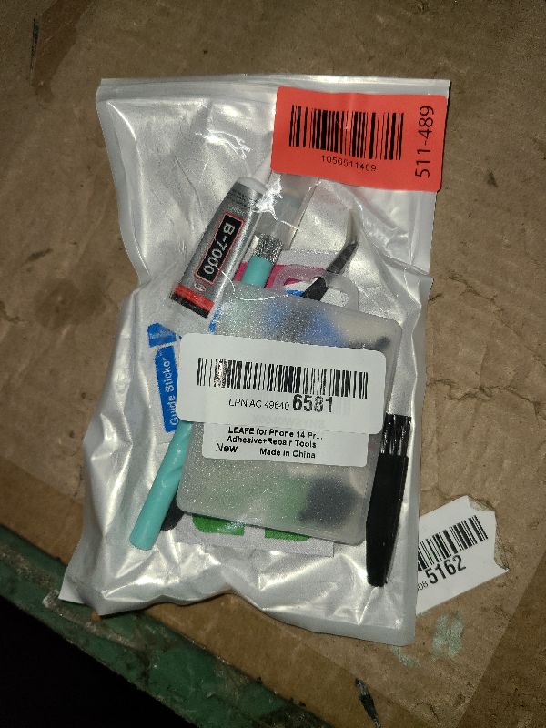 Photo 1 of 2 Sets LEAFE for iPhone 14 Pro and iPhone 14 Pro Max Camera Lens Replacement, OEM Original Camera Glass Lens with Pre-Installed Adhesive+Repair Tools