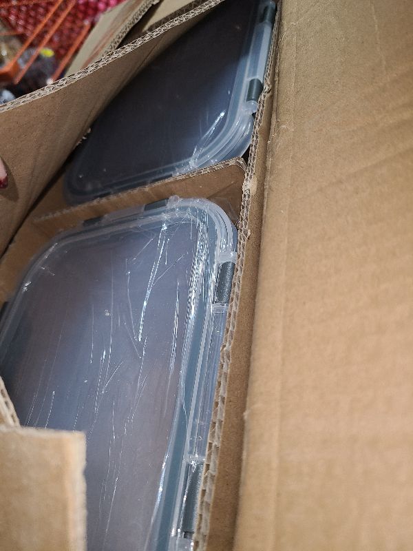 Photo 1 of [8-Pack,30 oz]Glass Meal Prep Containers,Glass Food Storage Containers,Airtight lunch Containers with Lids, Microwave, Oven, Freezer and Dishwasher