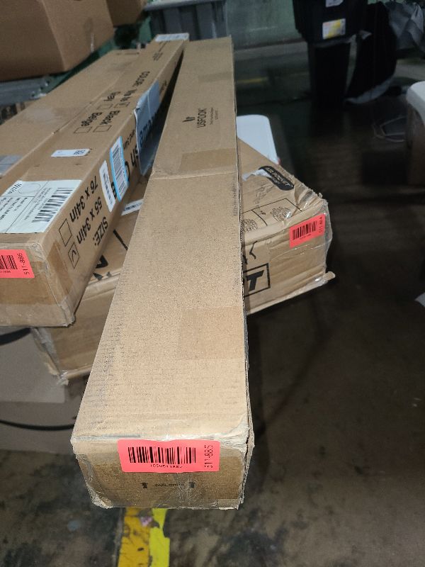 Photo 1 of 1 Inch Gold Double Curtain Rods 36 to 72 Inches (3 to 6 ft), USFOOK Drapery Rods for Windows, Telescoping Dual Curtain Rod with Luxury Translucent Finials