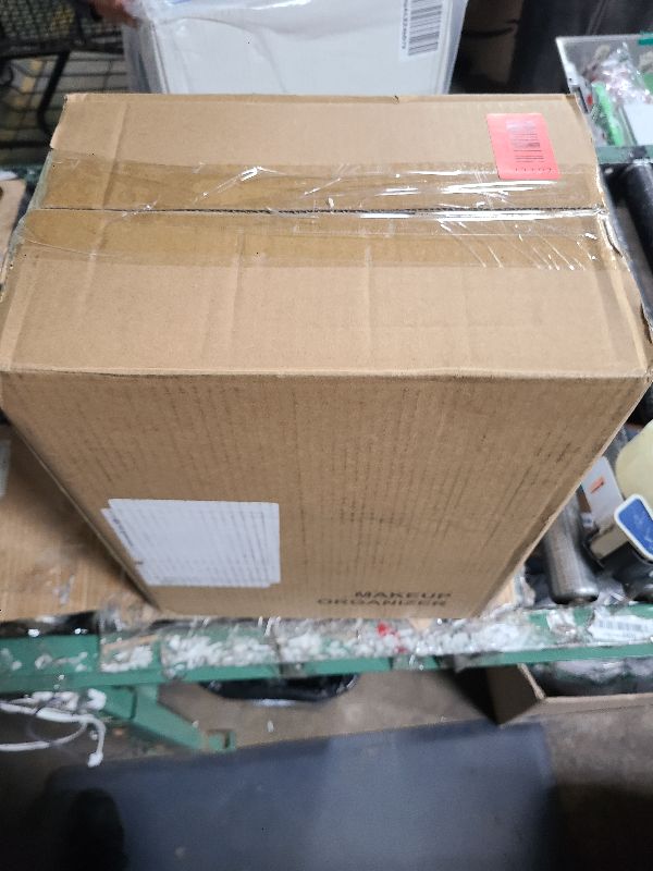 Photo 1 of Upgrade Large Makeup Organizer Countertop Vanity Organizer Cosmetic Organizer Makeup Storage Box Bathroom Counter Organizer Perfume Skincare Organizers Gift Women Clear Design Easy Visibility