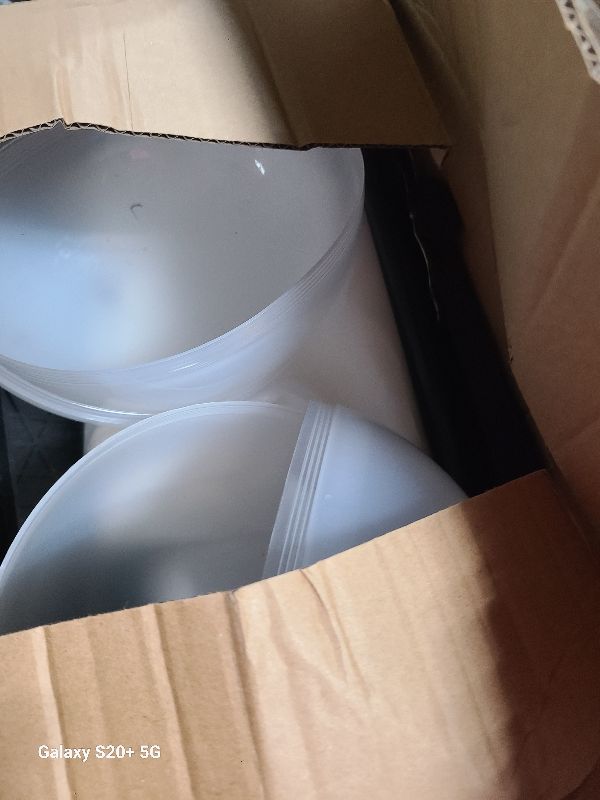 Photo 1 of 2 Pack Halloween Ghost Decorations Outdoor with Remote, Light Up Ghosts Kit with Reinforced Stand, Large Scary Ghost DIY Kit with String Lights for Yard, Lawn, Garden, Front Porch