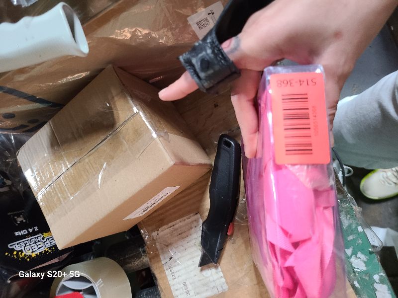 Photo 1 of 20 PCS 8 Inch Cheer Hair Bows Large Cheerleading Big Hair Bows with Ponytail Holder Hand-made Grosgrain Ribbon Hair Accessories for Teen Girls(Pink)