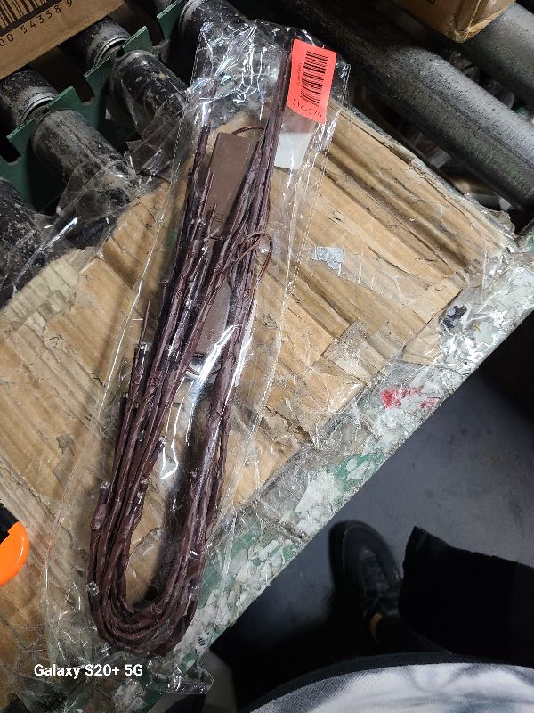 Photo 1 of 2 Pack Decorative LED Lighted Branch Lights Battery Operated Artificial LED Twig Branches Decoration for Home Room Decor Christmas Vase (Warm White, 29.5 Inches, 20leds)