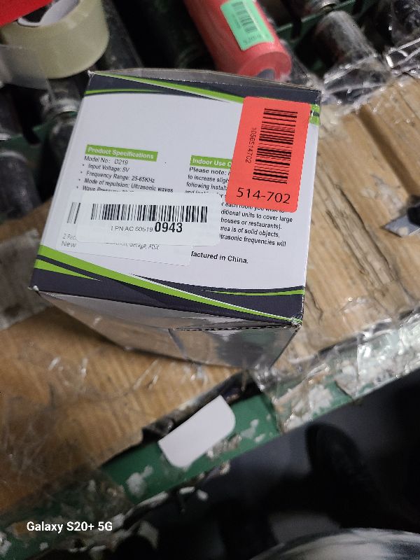 Photo 1 of 2 Pack Ultrasonic Pest Repellent Plug in, Indoor Pest Rodent Control for Mouse Mice Rat Squirrel Bat Roach Spider Ant Bug, Electronic Repelling Device Mouse Traps