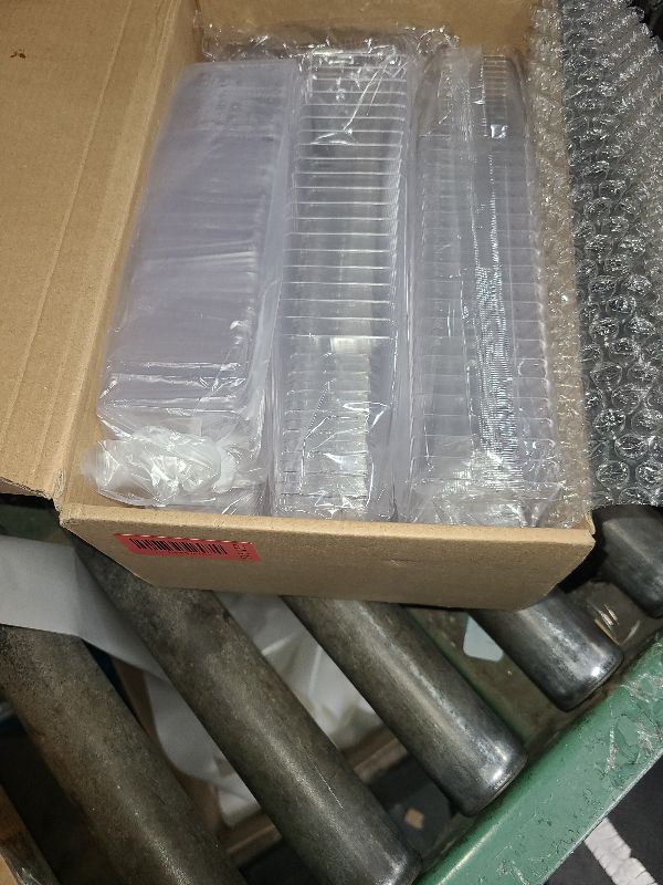 Photo 1 of 100 Pack 5 oz Plastic Dessert Cups with Lids & Spoons – Mini Parfait & Appetizer Cups, Dessert Shooter Cups – For Party, Wedding, Birthday, Pudding, Mousse, Ice Cream – BPA-Free, Recyclable, Clear