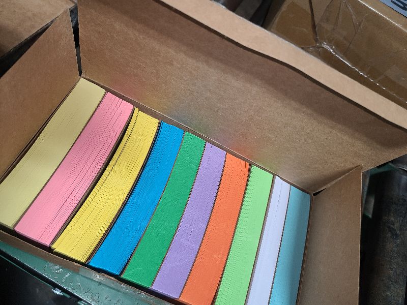 Photo 1 of 1000 PCS Index Cards 3x5 Inches Colored Flash Cards with Ring, Punched Lined Flashcards Ruled Index Cards Notecards Study Cards Heavy Note Cards for Studying, Learning, School, College, Memory