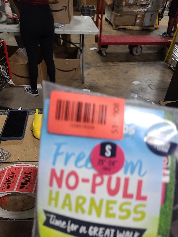 Photo 1 of 2 Hounds Design Freedom No Pull Dog Harness, Adjustable Harness and Leash Set, Easy Walking & Comfortable Control, Fits Small, Medium & Large Dogs, Solid Colors, Made in USA, 5/8" SM, Black