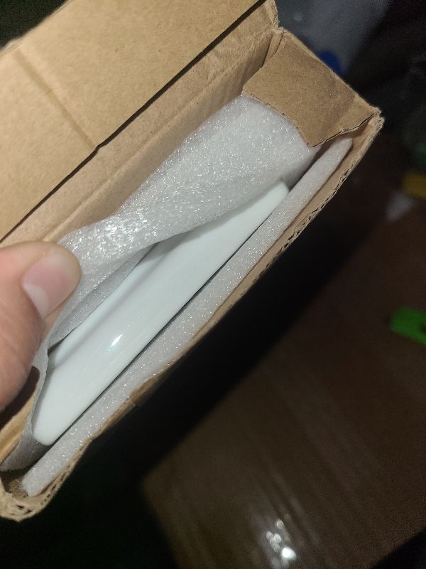 Photo 1 of 10" Ceramic Sink Tray for Hand Soap, Sponge and Scrub Brush, Flat Bathroom Vanity Organizer, Rectangular Serving Platter for Appetizers, Sleek Jewelry Holder