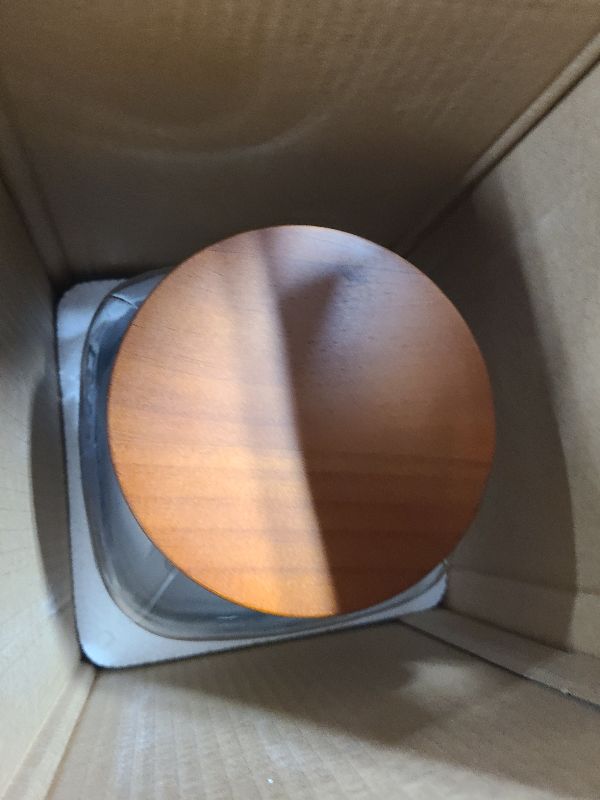 Photo 1 of 1 Gallon Drink Dispenser for parties,Glass Beverage Dispenser with Stand,Water Dispenser with 18/8 Stainless Steel Spigot,lemonade stand Dispenser for Fridge,Juice,Punch,Cocktails,Ice Tea & Sun Tea