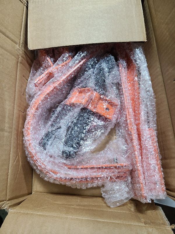 Photo 1 of 2 Pack Ladder Hooks for Roof Ridge with Wheel,Heavy Duty Ladder Roof Hook with Rubber Grip T-Bar,Upgrade Load-Bearing Steel Bars Extension Ladder Stabilizer for 500 lbs Weight (Patent Pending)