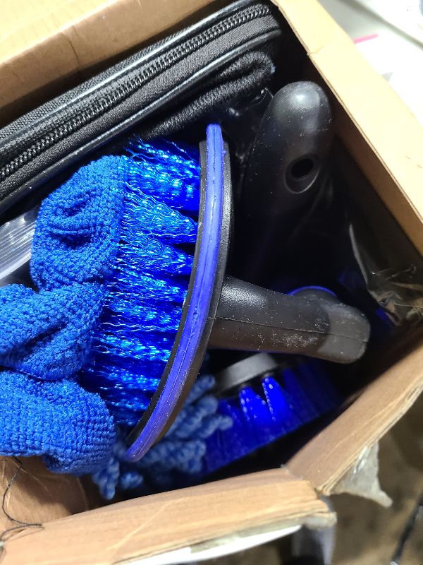 Photo 1 of 26Pcs Car Detailing Brush Set, Car Detailing Kit, Car Detailing Brushes, Car Cleaning Kit, Car Windshield Cleaning Tool, Professional Car Care kit - Car Wash Brush kit for Interior Exterior Wheels