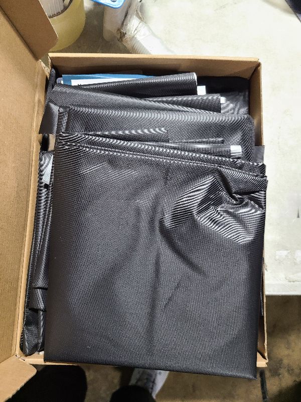 Photo 1 of 100% Blackout Blind Magnetic Window Cover 118 x 57Inch,No Drill,Cut Any Size/Shape,Portable Black Out Shades Curtains for Nursery Bedroom,Rv,Media Room with Magnetic Closure