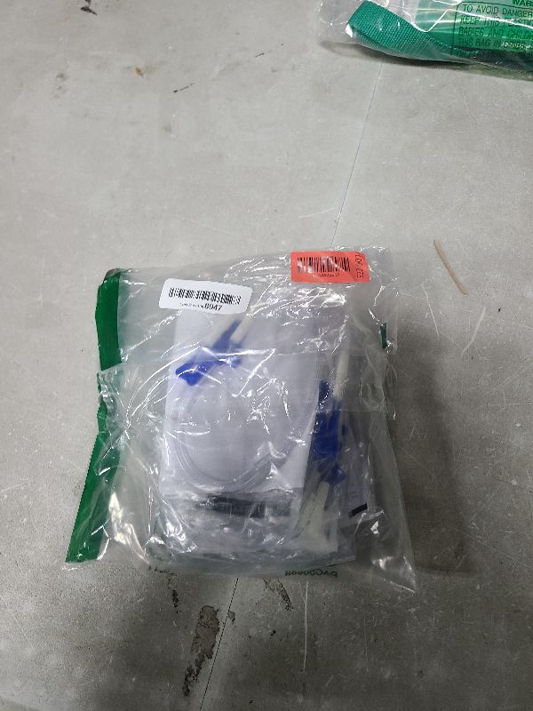 Photo 1 of 10 Pcs Tee Oxygen Tubes Splitter, 3 Ways Oxygen Tubing with Valve, Comes with Male/Female Connector