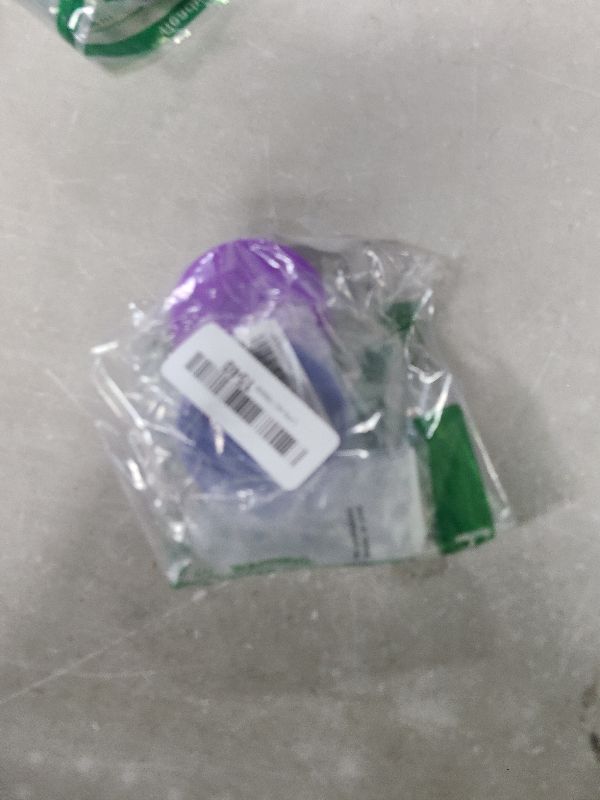 Photo 1 of 2 Pack Small Pill Box,3 Compartment Round Silicone Travel Pill Box for Purse Pocket, Waterproof Portable Compact Medicine Holder for Vitamin, Cod Liver Oil, Supplement(Purple+Blue)