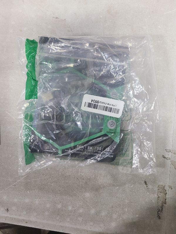 Photo 1 of 16K 8K DisplayPort Cable 2.1, VESA Certified 16K DP Cable 1.5FT 3.3FT 5FT 6.6FT 10FT 16FT 20FT Lengths for Selection, 16K@60Hz, 8K@120Hz, 4K@240Hz 165Hz 144Hz Support 80Gbps HDR, HDCP DSC 1.2a (3.3FT)