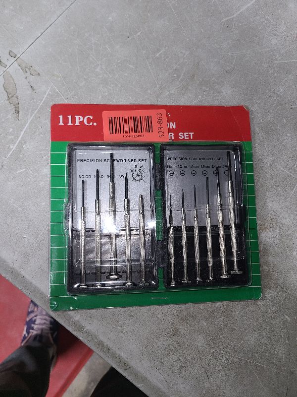 Photo 1 of 11PCS Mini Precision Screwdriver Set, Small Screwdriver Set for Electronics, Toys, Computer, Watch Repair