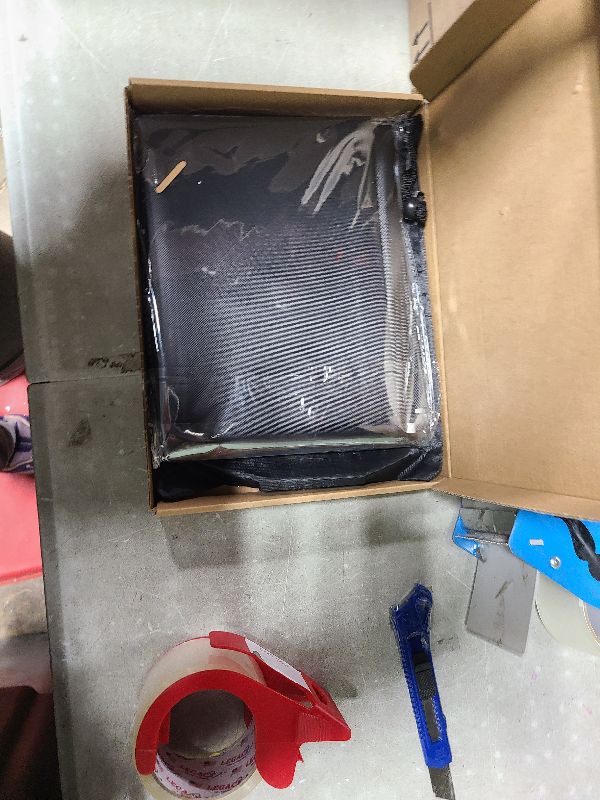 Photo 1 of 100% Blackout Blind Magnetic Window Cover 118 x 57Inch,No Drill,Cut Any Size/Shape,Portable Black Out Shades Curtains for Nursery Bedroom,Rv,Media Room with Magnetic Closure