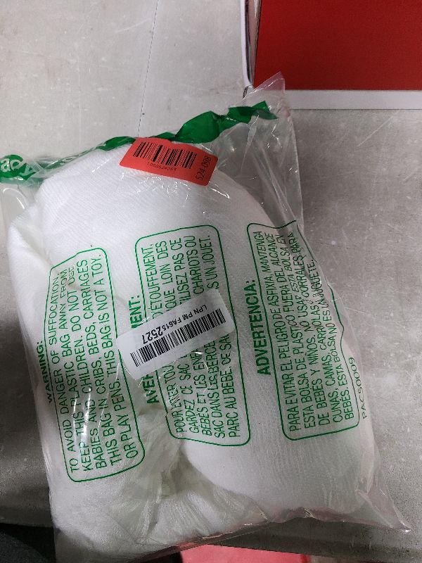 Photo 1 of 1000 Sqft (After Stretched with Holes) Giant Spider Web Halloween, Stretchy Spider Web Halloween Decorations, Cut-Your-Own Gauze Beef Netting Roll Spider Web for Yard Party Decor (White)