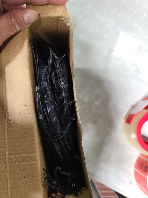 Photo 1 of [8 Modes & Timer] 9 Ft 72LED Halloween Garland with Lights, Orange Purple Willow Vine Twig Garland Battery Operated Indoor Outdoor Fireplace Table Wall Home Party Halloween Decor