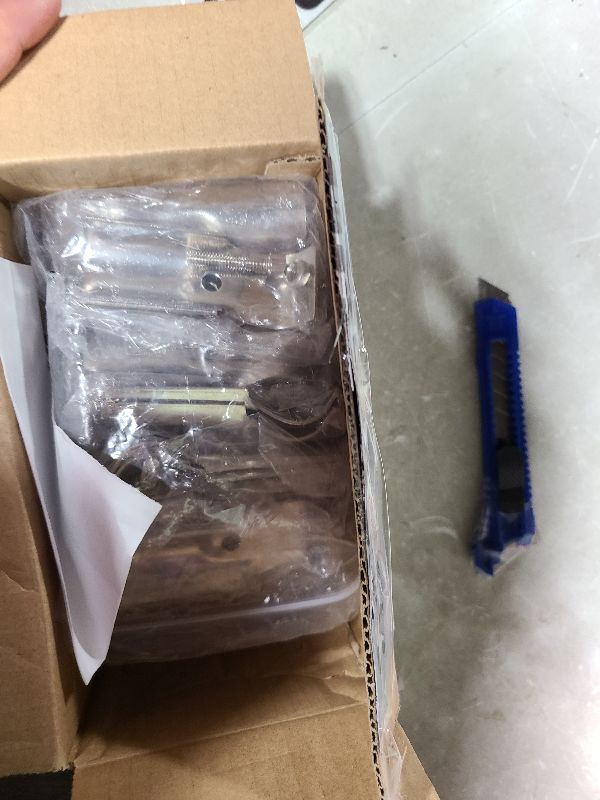 Photo 1 of 10 Sets T Clamp Connector for 1" OD Round Tube Frame, Chain Link Fence Tee Clamps, Heavy-Duty Stainless Steel