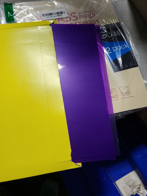 Photo 1 of 10-Pack A4 Colored PVC Flexible Plastic Sheets, 0.3mm Purple Transparent Film for Office Reports, Presentation Covers, Document Protection & DIY Crafts