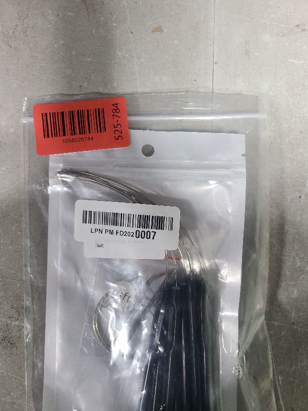 Photo 1 of 10 Pcs Hair Extension Loop Needle Threader Pulling Hook Tool and Bead Device Tool for Hair Extensions (Black)
