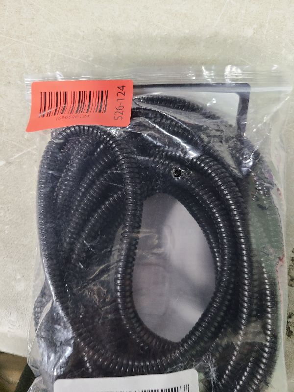 Photo 1 of 1/4 Inch Wire Loom Split Tubing - 16.5ft Cord Protector Electric Wires Covers, Automotive Wire Flexible Conduit, Plastic Wire Cover