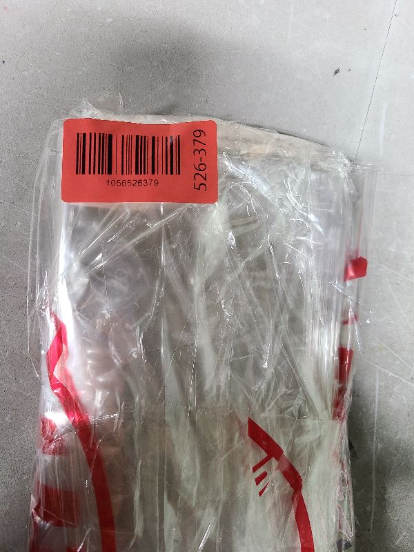 View 2 of 120PCS Cotton Candy Bags with Ties 11.8 x 17.7 Inch Clear Cotton Candy Bags with Print for Carnivals Party Candy Sticks and Cones